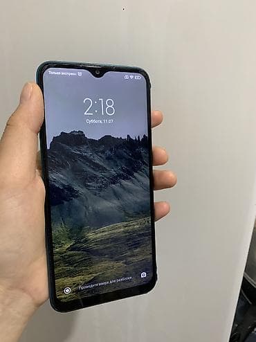 Техника жана электроника: Redmi, Redmi 9, Колдонулган, 32 ГБ, түсү - Көк, 2 SIM — 2