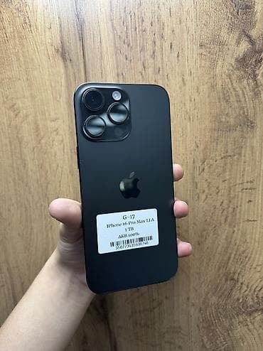 iphone 15pro 256: IPhone 16 Pro Max, Б/у, 1 ТБ, Черный, Защитное стекло, Чехол, В рассрочку, 100 % — 1