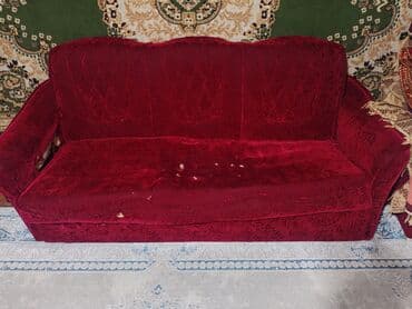 кухонные гарнитуры бишкек цены: Комплект мягкой мебели в бархатистом велюре бордового цвета с — 10