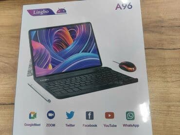 приставка android: Планшет, ATouch, эс тутум 512 ГБ, 9" - 10", 3G, Жаңы, Классикалык түсү - Күмүш — 1