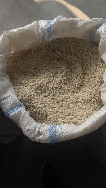 Фрукты: Ак-турпак Рис в мешке - Белые шлифованные зерна, средняя/круглая — 1