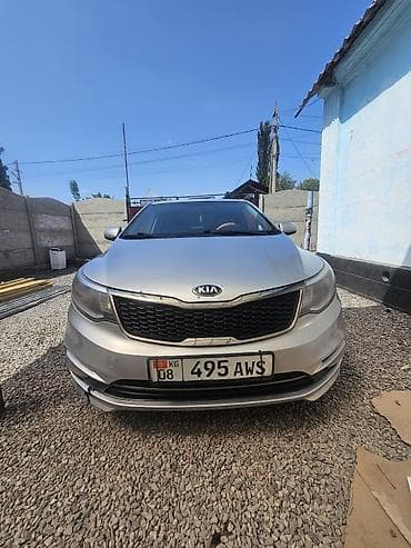 mazda 6 2002: Kia Rio: 2015 г., 1.6 л, Механика, Седан — 1