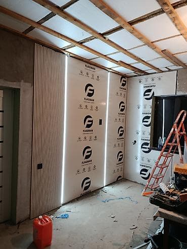 дом потолок: Декоративные стеновые панели FLAGMAN с интегрированной LED‑подсветкой — 4