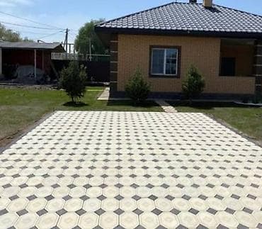 люк квадратный: Тротуарная плитка «Восьмиугольник + квадрат-вставка» - Формат: набор — 3