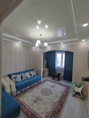 квартира бишкек без подселение: 3 комнаты, Собственник, С мебелью полностью — 1