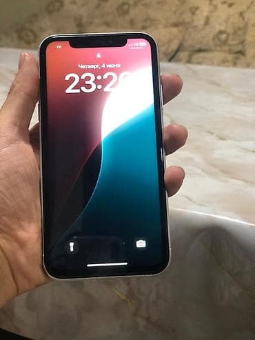дисплей хр: IPhone Xr, Б/у, 64 ГБ, Белый, 75 % — 2