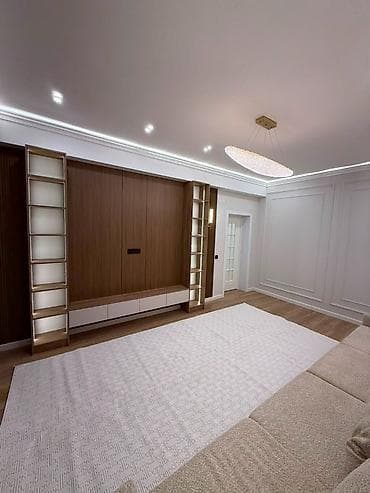 кирпичный дом: 2 комнаты, 73 м², Асанбай мкр Элитка, 11 этаж, Дизайнерский ремонт — 1