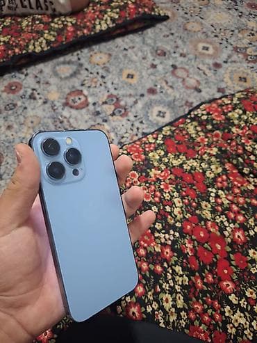 iphone 16 plus: IPhone 13 Pro, Б/у, 128 ГБ, Синий, Чехол — 5
