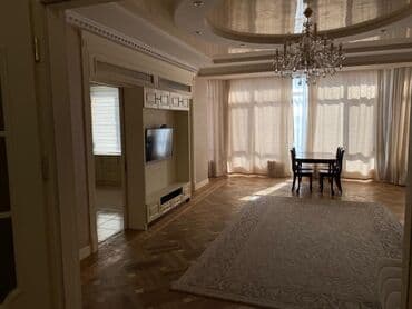 долгосрочная аренда квартира бишкек ош базар: 4 комнаты, Агентство недвижимости, Без подселения, С мебелью полностью — 10