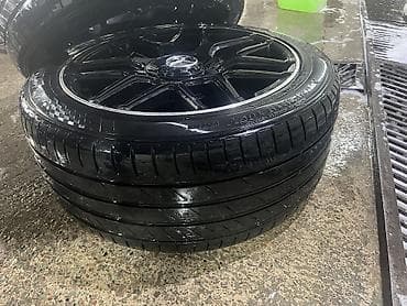 19: Колеса в сборе 245 / 45 / R 19, Лето, Б/у, Комплект, Легковые, Литые, отверстий - 5 — 1