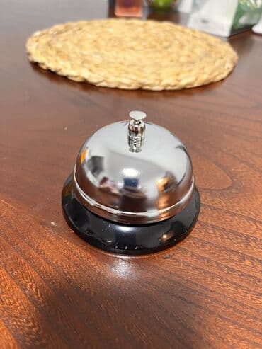 чугунная посуда биол: Колокольчик для ресепшен Вызов персонала и администратора в отель — 1