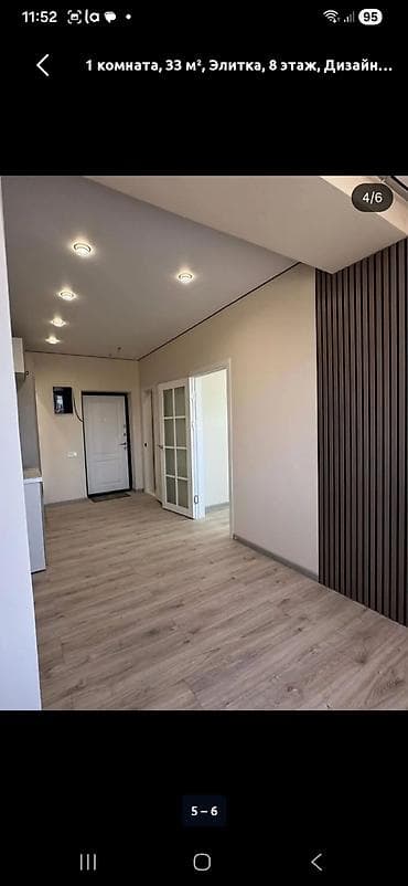 квартира мис: 1 комната, 33 м², Элитка, 8 этаж, Евроремонт — 4