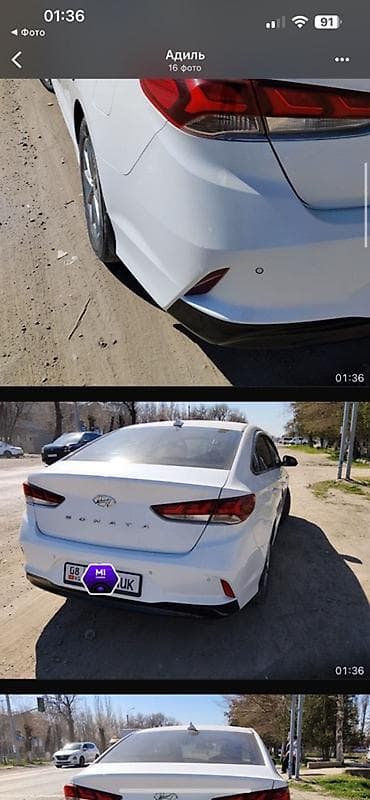 Hyundai Sonata: 2017 г., 2 л, Автомат, Газ, Седан — 3