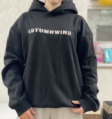 мужские кофты толстовки: Худи, На флисе, Оверсайз, С надписью, Китай, Новый, Стандарт — 4