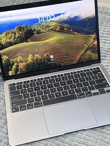ноутбук apple: Б/у, Apple M1, ОЗУ, RAM: 8 ГБ, В рассрочку — 6