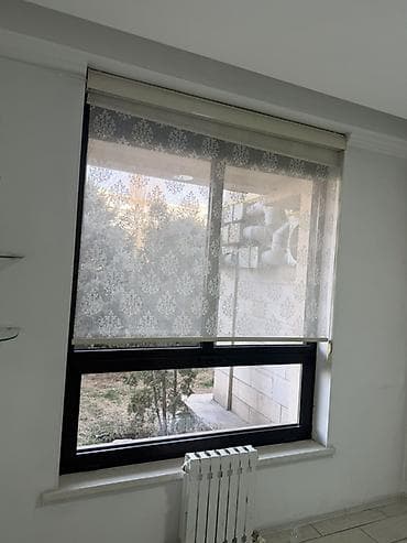 double a: Рулонные шторы (2 шт) — светлые, с узором — регулируются — подходят — 4