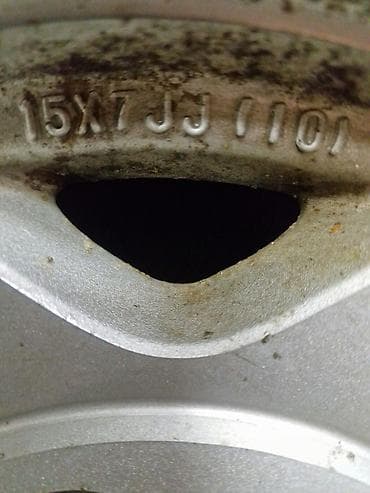 Куйма Дисктер R 15 Toyota, 1 даана, тешиктери - 6, Колдонулган — 2