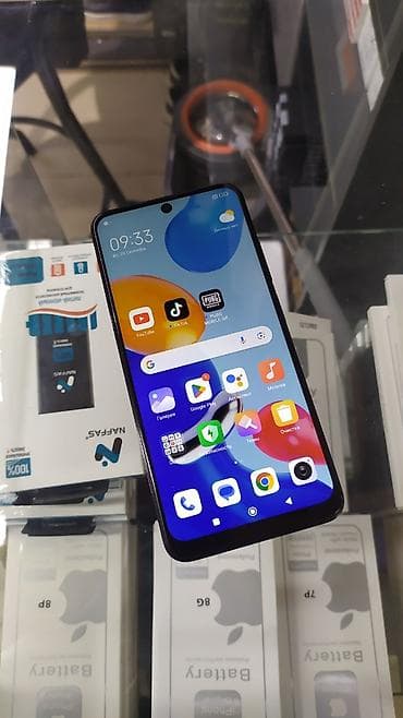 xiaomi 12: Redmi, Redmi Note 11, Б/у, 64 ГБ, цвет - Черный, 2 SIM — 1