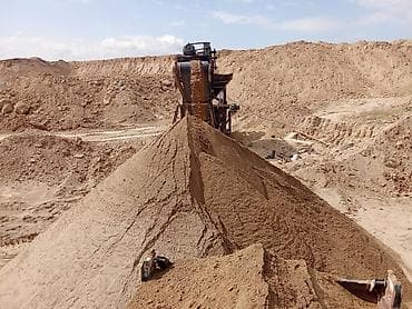 станок для пескаблок: Песок, Ивановский карьер, В тоннах, Зил — 3