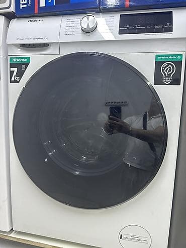 Стиральная машина Hisense, фронтальная загрузка, загрузка до 7 кг