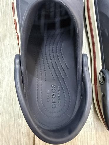 крем здоров: Сабо, 37, Crocs, Б/у, цвет - Синий — 3