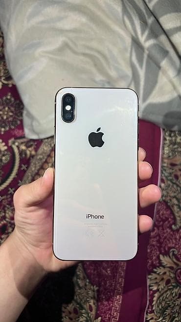 IPhone Xs, Б/у, 256 ГБ, Серебристый — 2