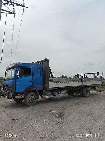 Үй жана бакча: Бортовой грузовик Mercedes-Benz (среднетоннажный). ГРУЗОПЕРЕВОЗКИ — 1