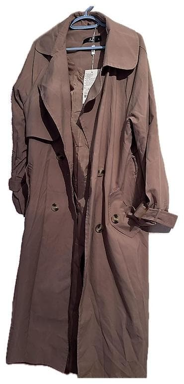 бир: Плащ, Тренчкот, Кош борттуу модель, M, L, XL — 2