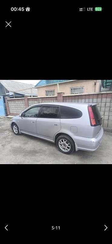 Унаа: Honda Stream: 2004 г., 1.7 л, Типтроник, Бензин, Универсал — 1