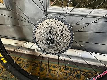 колеса на велик: Колесная пара для горного велосипеда 27.5" вилка suntour epikon — 3