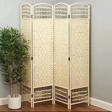 inversion stol: Ширма, перегородка Материал: Ротанг, Колличество секций: 4, Плетёная, Для салона — 2