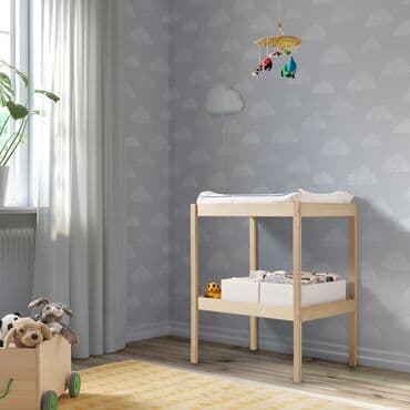 детская кроватка ikea: Детская кроватка (без матраса) + пеленальный стол фирма ИКЕА ⠀ — 4