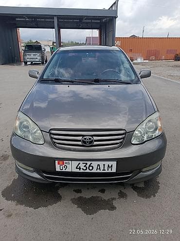 Toyota Corolla: 2003 г., 1.8 л, Автомат, Бензин, Седан lalafo.kg да Toyota Corolla: 2003 г., 1.8 л, Автомат, Бензин, Седан
