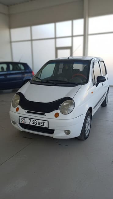 машина за 2000 долларов в бишкеке: Daewoo Matiz: 2002 г., 0.8 л, Автомат, Бензиновая, Хэтчбэк — 1