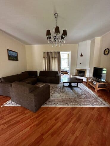 дом для садика: Коттедж, КАРВЕН ЦО Карвен 4 сезона, Сары-Ой, Детская площадка, Парковка, стоянка, Охраняемая территория — 9