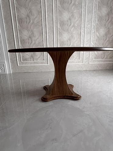 small table: Большой овальный стол для переговорной/столовой Шпонированные двери — 10