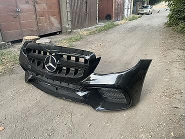 Автозапчасти: Передний бампер с решёткой радиатора для Mercedes-Benz. - Бампер — 3