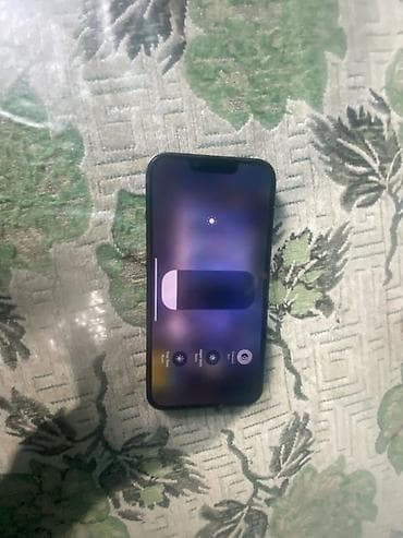 apple 12 mini: IPhone 13, Б/у, 128 ГБ, Синий, Чехол, 72 % — 2