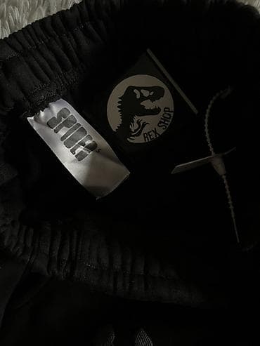 Жеке буюмдар: Черные джоггеры REX SHOP - Материал: плотный трикотаж (хлопок с — 3