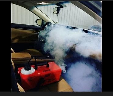 для стойки: Сервис: обработка салона автомобиля «Сухой туман» Что это: - — 2