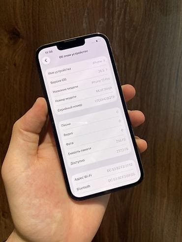 iphone ce: IPhone 13 Pro, Б/у, 256 ГБ, Графит, Защитное стекло, Чехол, 100 % — 4