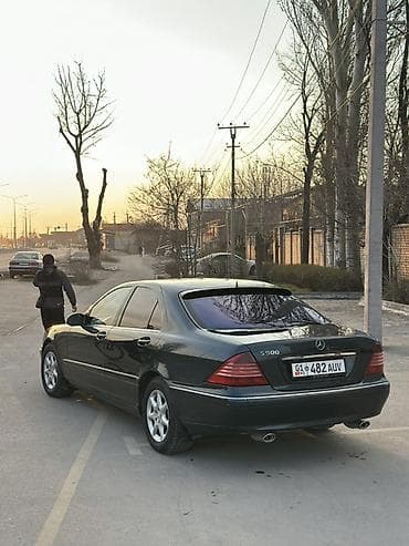 ом 662: Mercedes-Benz S-Class: 2002 г., 5 л, Автомат, Бензин, Седан — 2