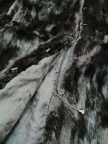 apple magic mouse 2: Шуба, Норка, По колено, С капюшоном, S — 3