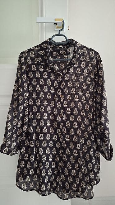 armani code: Комплект из рубашки и брюк с принтом. Состояние как новое,одевалась — 1