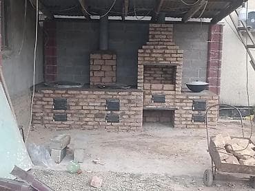 прибор для выжигания: Печь-очаг из кирпича для уличной кухни/хоздвора - Конструкция — 7