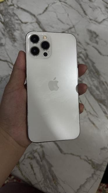 samsung tel: IPhone 12 Pro Max, Б/у, 256 ГБ, Защитное стекло, Чехол, 76 % — 1