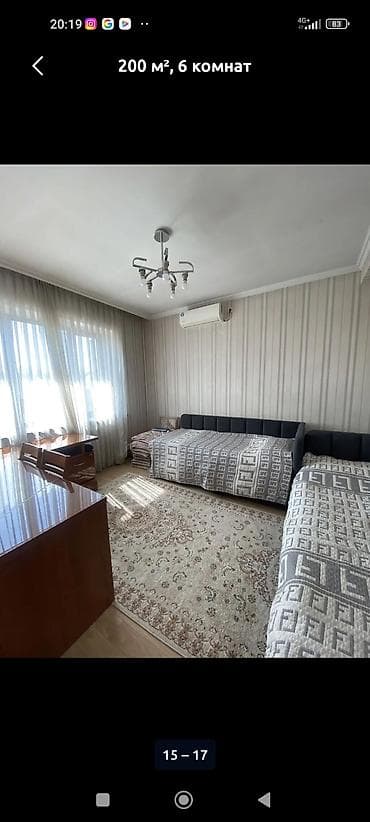 200 м², 6 бөлмө, Брондолгон эшиктер — 10