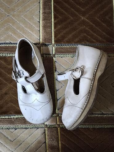 обувь 29 размер: Детская обувь: 1) Сандалии серо-зелёные - Открытые носок и пятка — 9