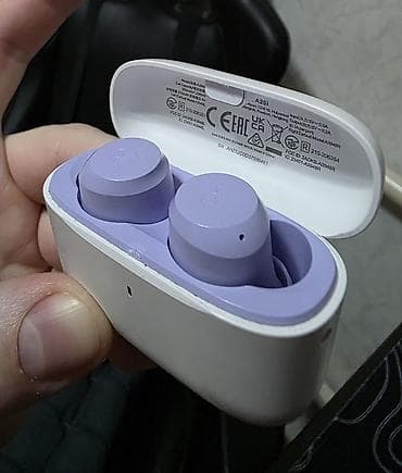 Наушник: Продаю беспроводные наушники Soundcore by Anker A20i (фиолетовые) — 1