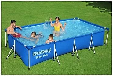 400/211/81см. Bestway 56405 BW Каркасный бассейн Steel Pro, 5700л — 6